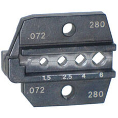 Čelisti k lisovacím kleštím LK1 na soustružené kontakty, pro 1,5-6mm2 C1-SK 156