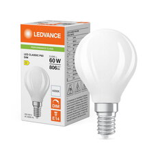 Světelný zdroj LED CLASSIC P DIM P 5.9W 840 Frosted E14 LEDVANCE 4099854847936