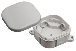 Krabice PH 92 x 92 klik, bez svorek, IP54, šedá MALPRO A.0018