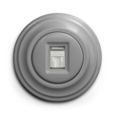 Datová zásuvka GREENLUX KLIKLAP S/DATA Light gray