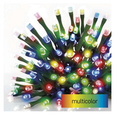 LED vánoční řetěz 50m, venkovní i vnitřní, multicolor, programy, časovač, D4AM26