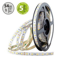 LED pásek SMD5050 NW, 60LED/m, 14,4W/m, 1195lm/m, IP54, DC 12V, 10mm, 5m