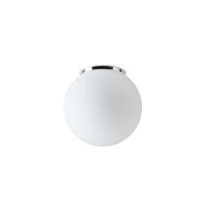 Přisazené svítidlo se skleněným stínidlem OSMONT STYX 2 7W IP65II E27 chrom