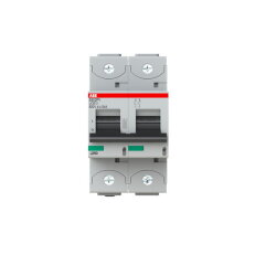 S802S-UCB10 jistič char. B 2p 10A 250V DC Icu 50kA ABB 2CCS862001R1105