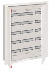 Zapuštěná rozvodnice ABB U63 -216M s dveřmi