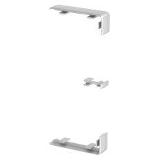 OBO GK-KS45-2AL Kanálová spojka a kryt spoje 133x55x15 hliníková