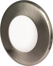 Vestavné LED svítidlo typu downlight LED15 VEGA-R Matt Chrome 3W WW 190/320lm