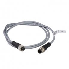 Schneider XZCRV1511040A1 Prodlužovací kabel PVC s konektory M12, 3 vodiče, L=1m