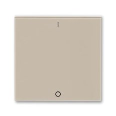 Kryt vypínače s potiskem 3559H-A00933 18 macchiato/bílá Levit ABB