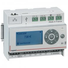 EMDX3 ECOMETR SPOTŘEBY 6 DIN LEGRAND 412000