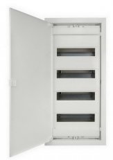Zapuštěná rozvodnice 4-řadá, do dutých stěn SCHRACK BK0850542-