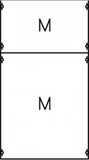 2M2A -montážní modul 500x900mm s krytem
