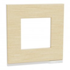 Unica Pure Krycí rámeček jednonásobný, Nordic Wood SCHNEIDER NU600283