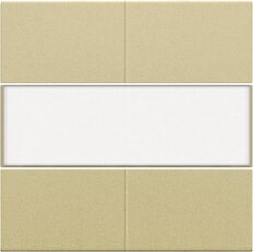 Středový kryt 4xbezpot.tlačítko 24V+LABEL-GOLD COATED NIKO 221-40250