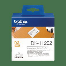 BROTHER DK-11202 (papírové/poštovní štítky-300ks) 62x100mm