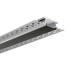 Hliníkový profil AZ pro sádrokarton, 62x14mm, černý difuz, 1m