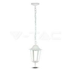Garden Ceiling Lamp E27 Matt White,  VT-