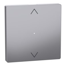 Centrální deska Merten D-Life pro tlačítko symbol šipek Stainless Steel