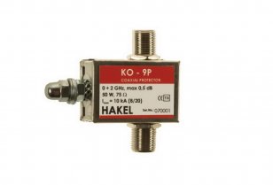 Koaxiální přepěťová ochrana KO - 9P HAKEL 55016