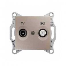 Sedna Zásuvka TV/SAT koncová 1dB, Titan SCHNEIDER SDN3401668