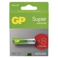 Alkalická baterie GP Super AA (LR6) B01218