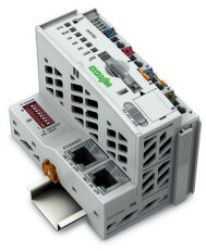 procesorový modul PFC100 2x Ethernet světle šedá WAGO 750-8101