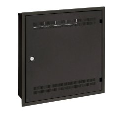 Rozvaděč SOHO LC-18 do zdi, lišty 2U,4U,11U 550x550 RAL9005, rámeček k zazdění