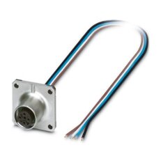Přístrojový konektor zpředu stěny SACC-SQ-M12FS-4CON-25F/0,5 1420003