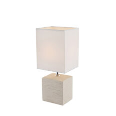 Stolní lampa GERI béžová 1xE14, max. 40W 230V GLOBO 21675