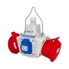 Zásuvkový závěsný box PowerBOX IP54 1x230V, 2x400V/32/5 FAMATEL pb423