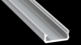 Hliníkový profil AL-PROFIL D SILVER 1M (10-0044-10) GREENLUX GXLP1036