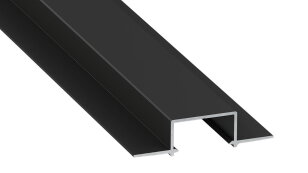 Hliníkový profil AL-PROFIL HIRO BLACK 1M (10-0845-10) GREENLUX GXLP2062