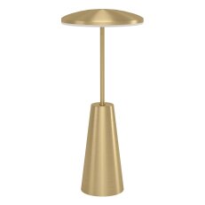 Stolní svítidlo PICCOLA LED -CCT M.TOUCH mosaz 2,8W EGLO 900923