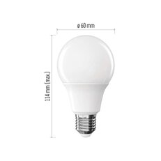LED žárovka Basic A60, E27, 11W (75 W), 1055 lm, teplá bílá EMOS ZL5F57