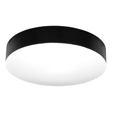 Stropní svítidlo MAKARON LED kruh 50W,50cm,4250lm,CCT,IP44,černá