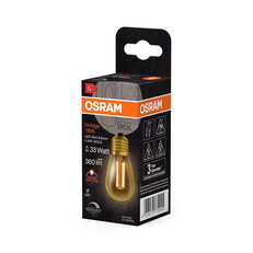 Vintage 1906 LED CLASSIC EDISON DIM 4.8W 822 Gold E27 OSRAM 4058075779945