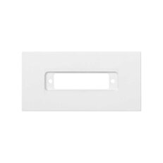 Deska 90x45mm (2xK45) LPT konektory (D-Sub 25), čistě bílé KONTAKT SIMON K104/9