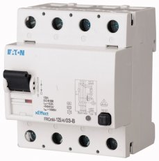Proudový chránič 10kA FRCmM-125/4/01-B 4-pólový 0,1A 125A EATON 171185