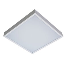 PKS4000 IP54 přisazené čtverec opálový kryt LED 840 SELV. 1050mA