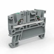 Pružinová řadová svorka push-in EFC.2/GR šedá MOREK EFC200GR