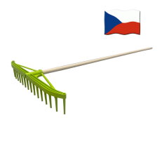 Hrábě plastové na seno s násadou 1600 mm XTLINE CH0420