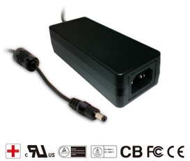 MEAN WELL GSM40A15-P1J MEDIC stolní adapter 40W 15
