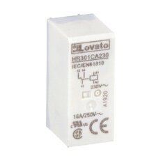 Lovato HR301CA230 Miniaturní relé 1 zap/vyp 16A 230VAC