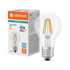 Světelný zdroj LED CLASSIC A V 3.4W 865 Clear E27 LEDVANCE 4099854779664