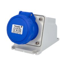 Nástěnná zásuvka IP67/230V/16A/3P 6h - SpeedPRO FAMATEL 24290