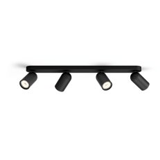 PONGEE bar/tube černá 4xNW 230V PHILIPS 5058430PN