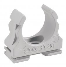 Plastová příchytka clipfix-H0 25 šedá Fränkische 23170025