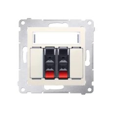 DGL32.01/41 Dvojitá zásuvka reproduktoro