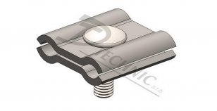 SS - 1 Al Svorka spojovací - 1 šroub DT TECHNIC 420306