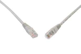 Patch kabel CAT5E UTP PVC 2m šedý non-snag-proof C5E-155GY-2MB SOLARIX 28310209